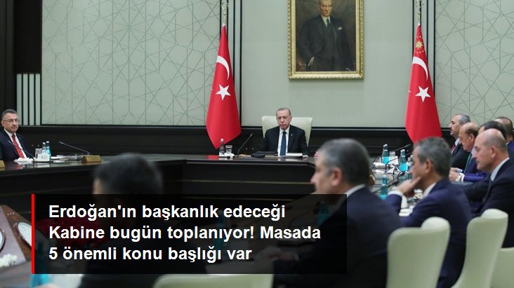 Cumhurbaşkanlığı Kabinesi bugün toplanıyor! Masada ekonomi ve salgın başlığı altında 5 kritik konu var