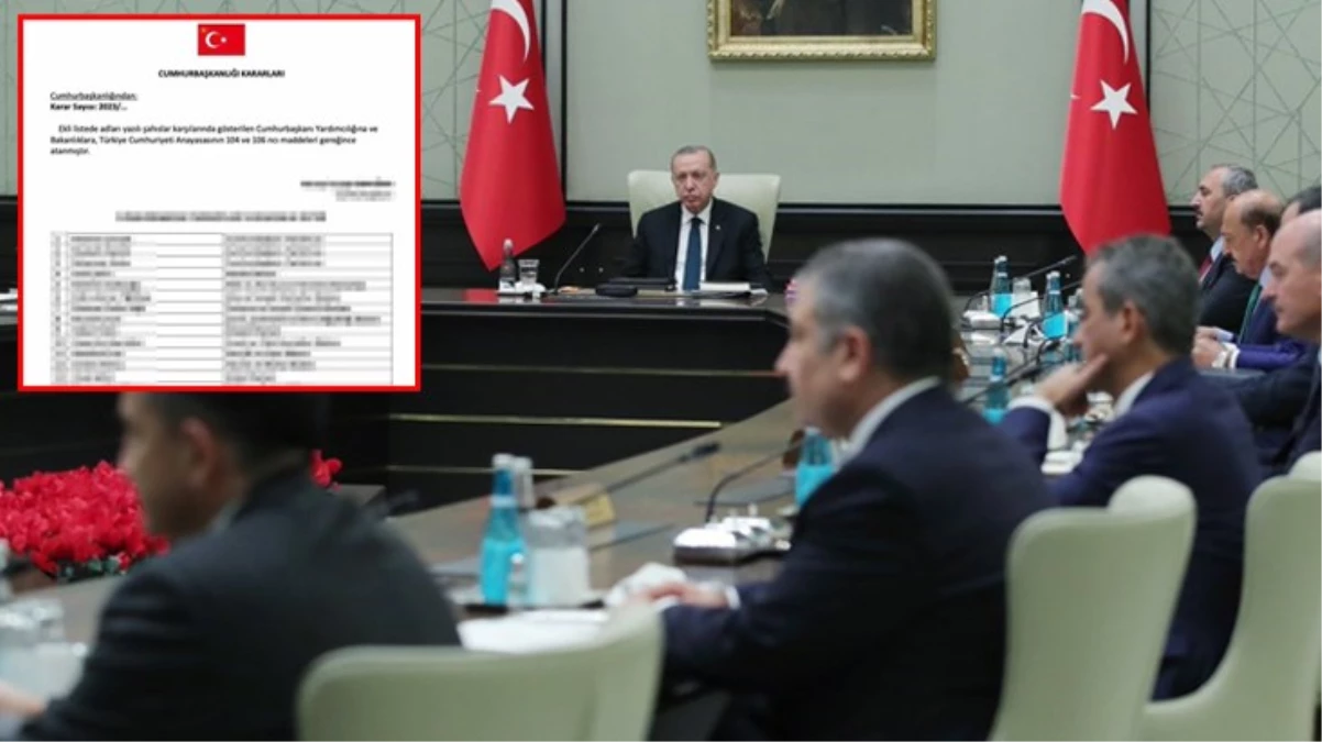 Cumhurbaşkanlığından internete düşen yeni Kabine listesiyle ilgili açıklama: Asılsızdır, haberler dezenformasyondur