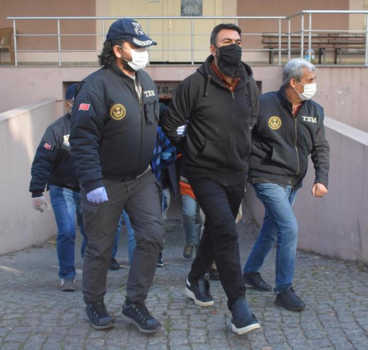 DEAŞ bağlantılı selefi grup üyeleri, adliyeye sevk edildi (2)