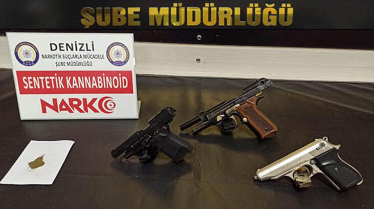 Denizli'deki uyuşturucu operasyonunda 6 tutuklama