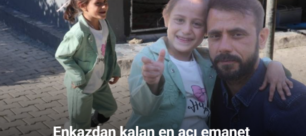 Depremde ailesini kaybeden Zeynep, amcasına ’baba’, yengesine ’anne’ diyerek hayata tutundu