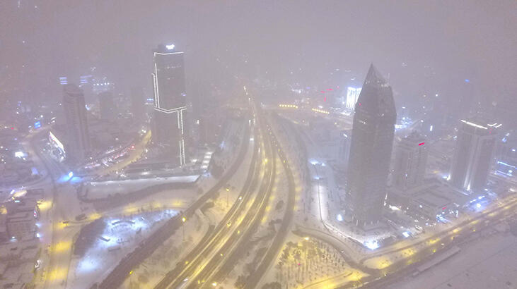 Dikkat! İstanbul'da kar yağışı yeniden başladı