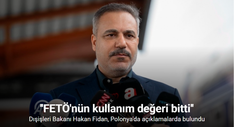 Dışişleri Bakanı Fidan: 