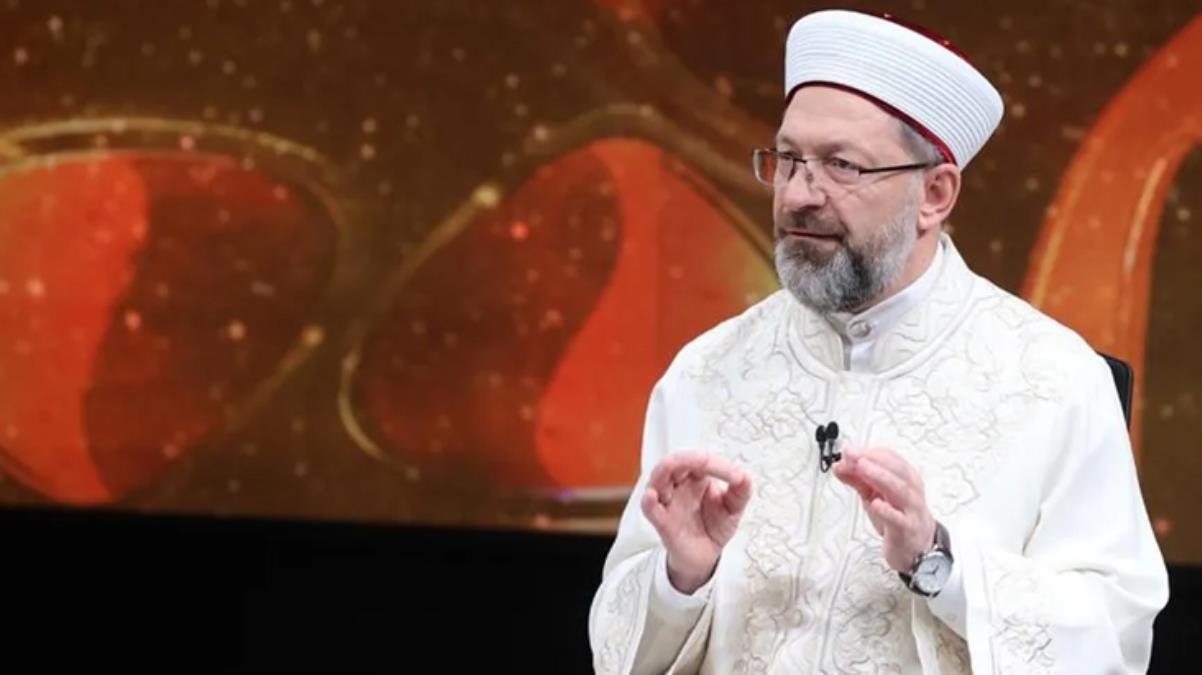 Diyanet İşleri Başkanı Erbaş: Vaka sayıları düşerse teravih namazıyla ilgili yeni bir karar alabiliriz