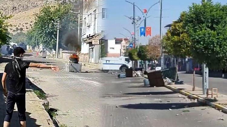 Diyarbakır'da elektrik ekibinin çalışmasını engelleyen gruba polis müdahalesi