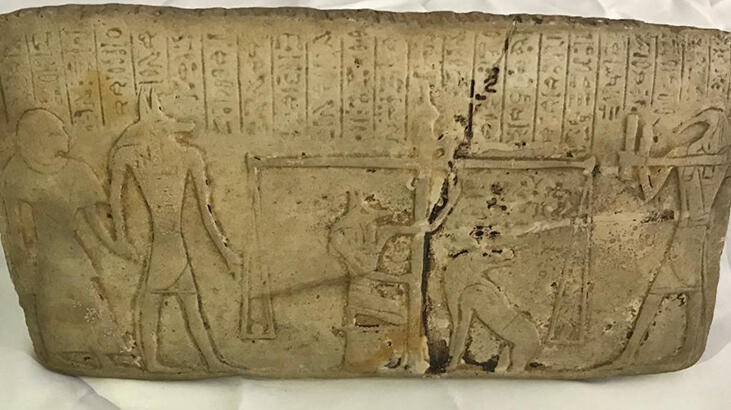 Diyarbakır'da, Eski Mısır dönemine ait 1 milyon lira değerinde tablet ele geçirildi