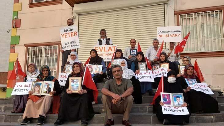 Diyarbakır'da evlat nöbetindeki aile sayısı 315 oldu