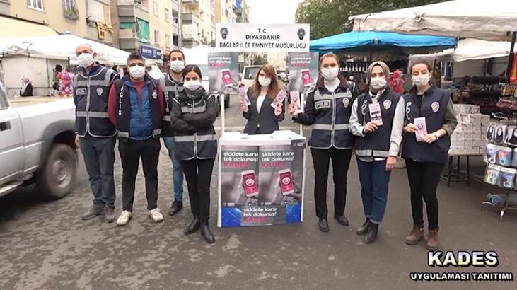 Diyarbakır'da KADES ile 458 kadın şiddetten kurtarıldı