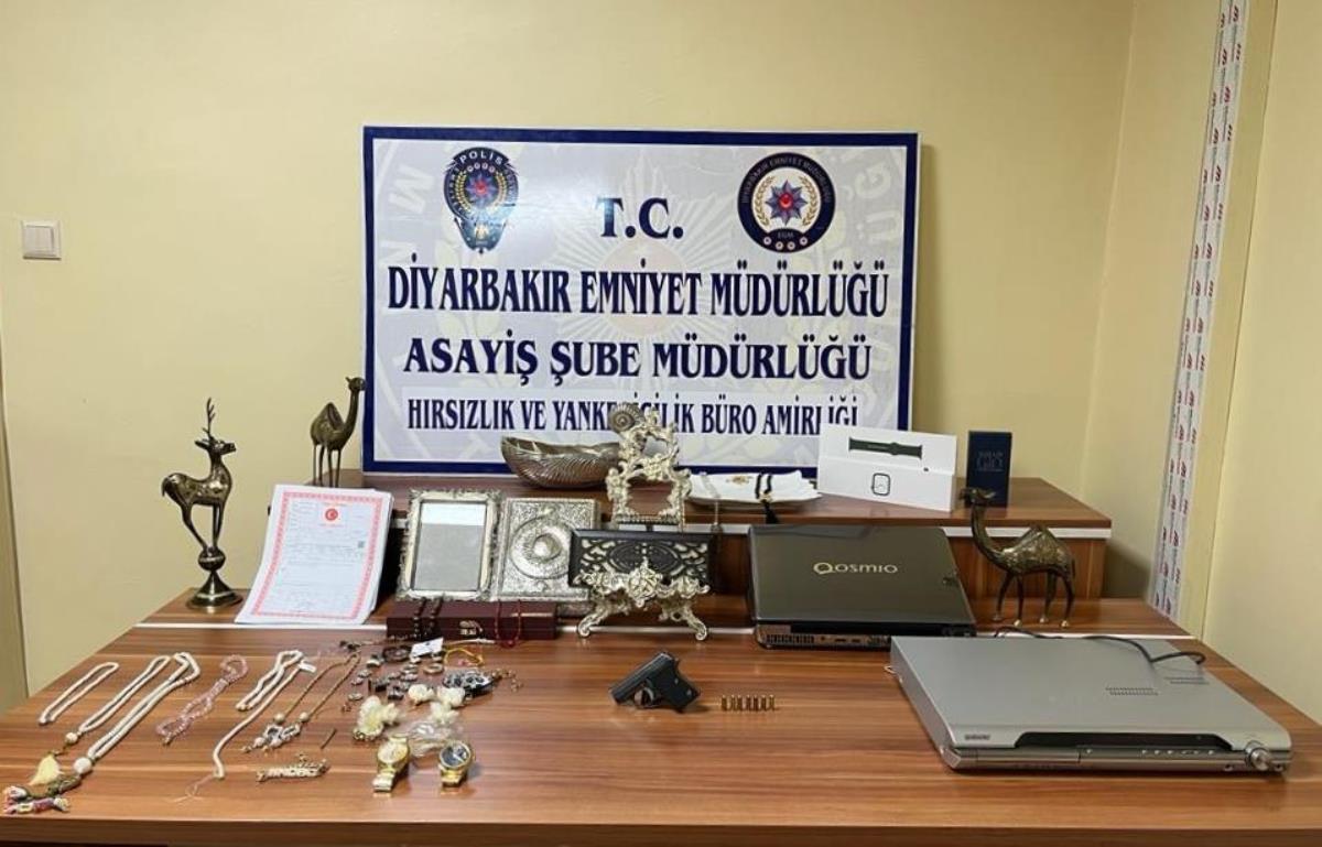 Diyarbakır'da villalardan hırsızlık yapan şebeke çökertildi