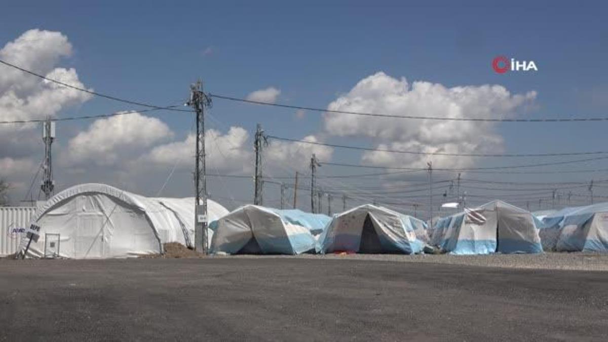 Diyarbakır'daki çadır kentin bir kısmı kaldırıldı