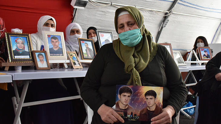 Diyarbakır'daki evlat nöbetine bir aile daha katıldı