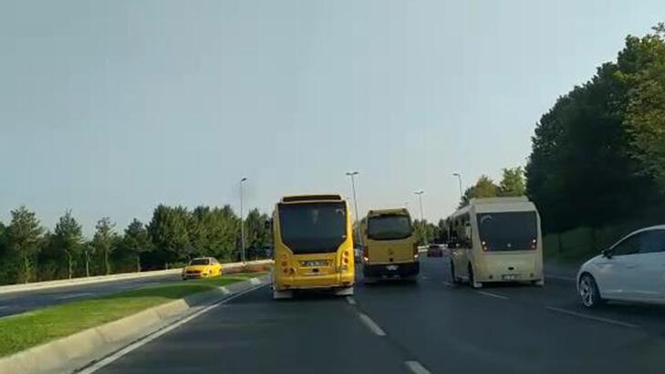 Düğün konvoyunda trafiği tehlikeye sokan 4 minibüsçüye ceza yağdı