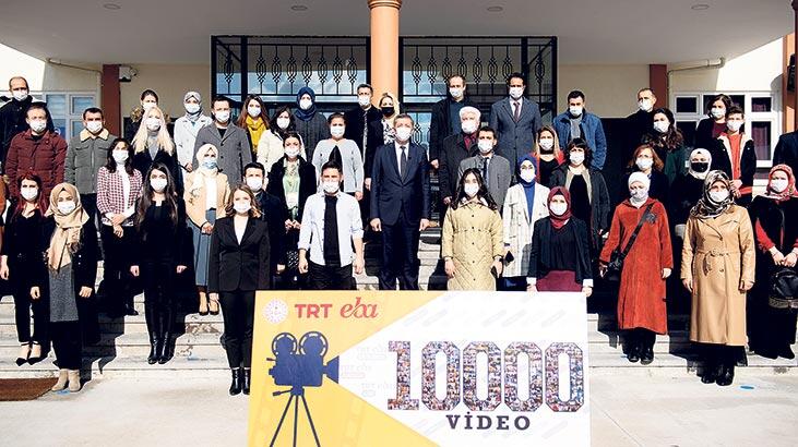 EBA TV’den 10 bin ders rekoru