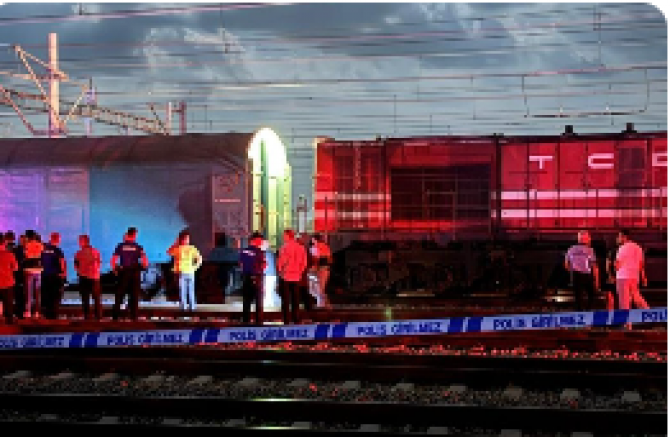Edirne’de tren garında elektrik akımına kapılan işçi hayatını kaybetti