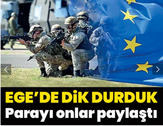 Ege’de dik durduk parayı onlar paylaştı