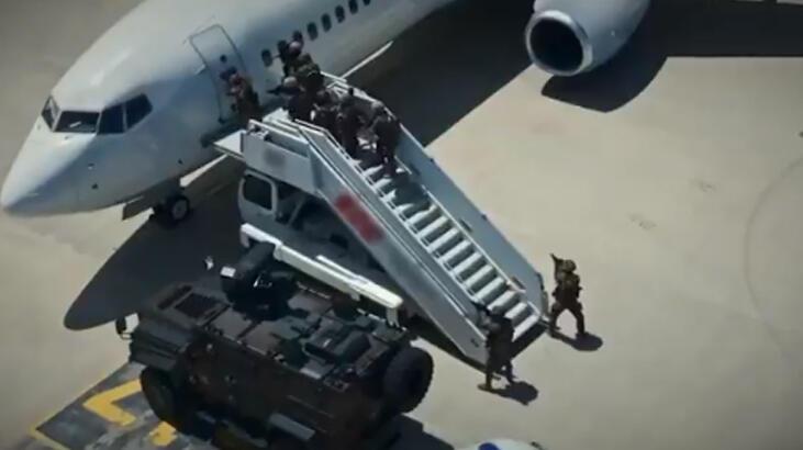 EGM, özel harekat polislerinin rehine kurtarma tatbikatının görüntülerini paylaştı