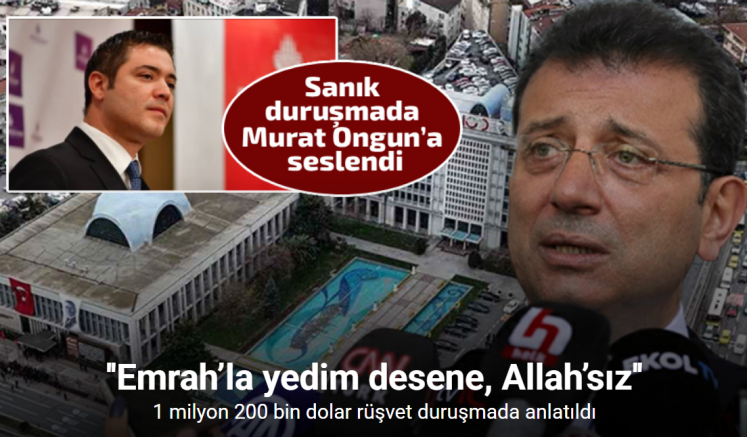 ‘Ekrem İmamoğlu Çıkar Amaçlı Suç Örgütü’ davasında tutuksuz sanıklar savunma yaptı