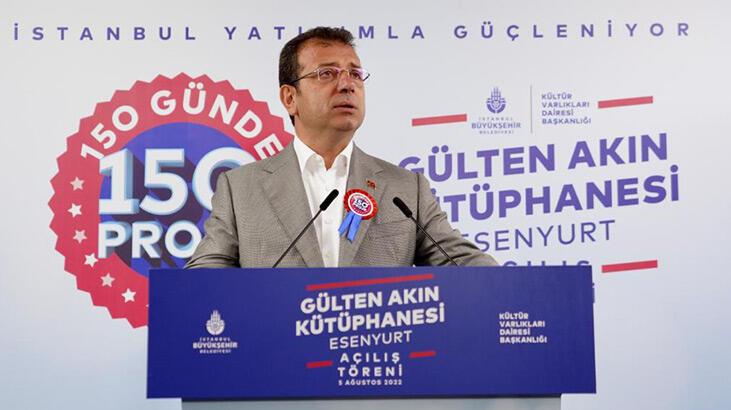Ekrem İmamoğlu Esenyurt'ta kütüphane açılışına katıldı