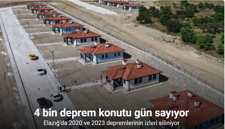 Elazığ’da ‘Asrın inşasında’ çalışmalar hız kesmeden sürüyor