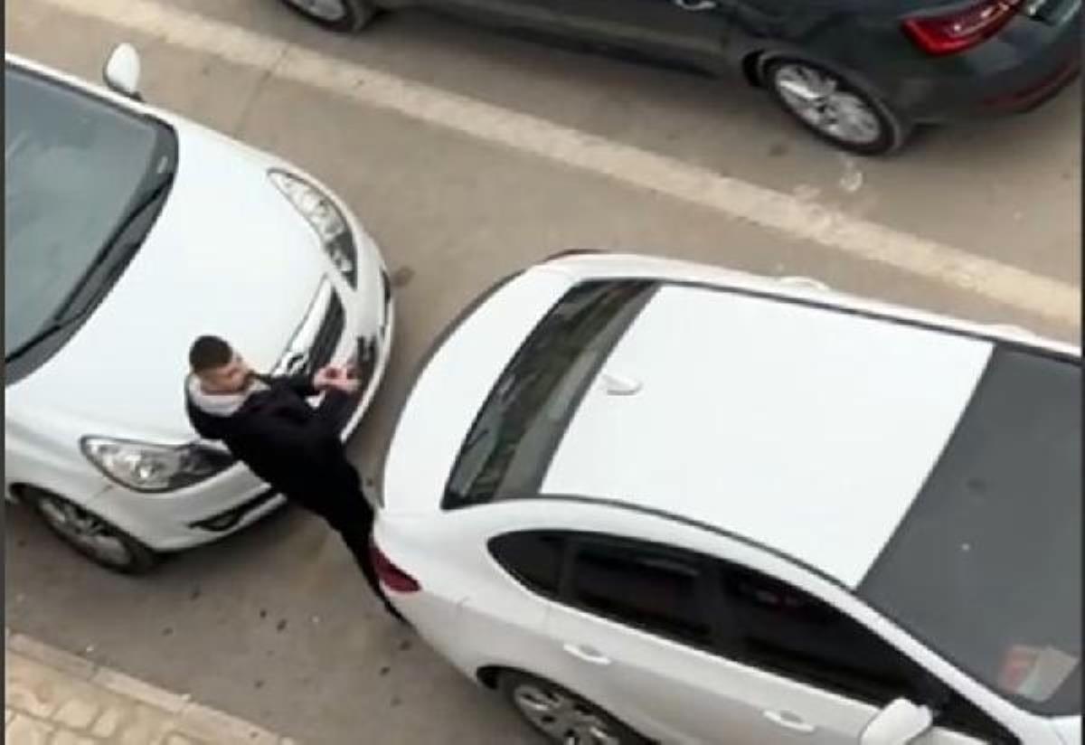 ELAZIĞ'DA SİLAHLI KAVGA KAMERADA