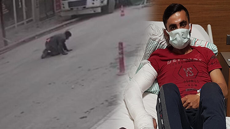 Elazığ'daki depremde pencereden atlayan genç konuştu!