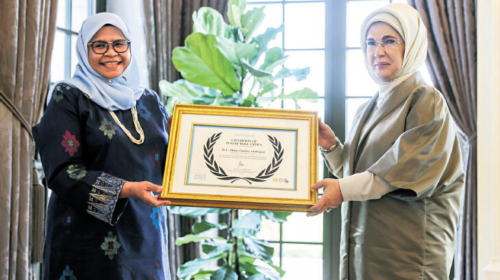 Emine Erdoğan’a BM’den ödül