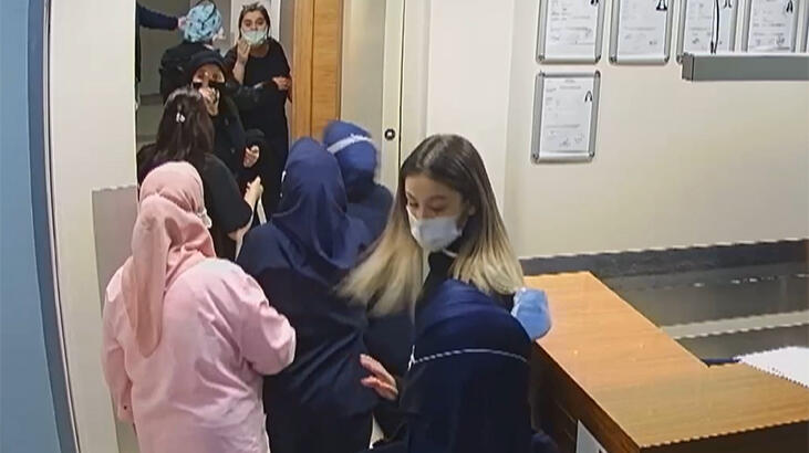 Emzirme odasına birlikte alınmayınca ortalık karıştı!