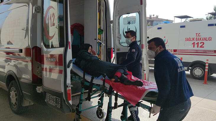 Epilepsi nöbeti geçirince bisikletten yola düşen hamile kadın yaralandı