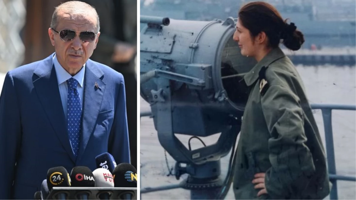 Erdoğan'dan TSK'nın ilk kadın amirali Gökçen Fırat'la ilgili açıklama: Çok çok mutlu oldum