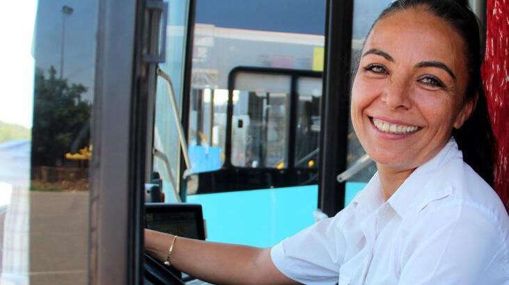 Erkeklerin tepkisine rağmen, mesleğini 9 yıldır başarıyla yapıyor