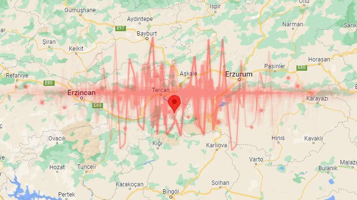 Erzincan'da 4.2 büyüklüğünde deprem