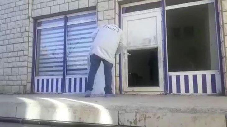 Erzincan'da, belediyenin çelik kasasını çalan 2 şüpheli yakalandı