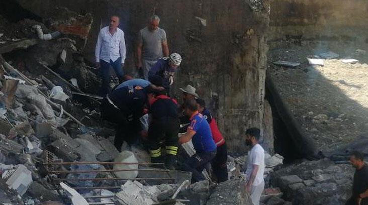 Erzincan'da inşaat kazısında göçük: 2 işçi yaralı