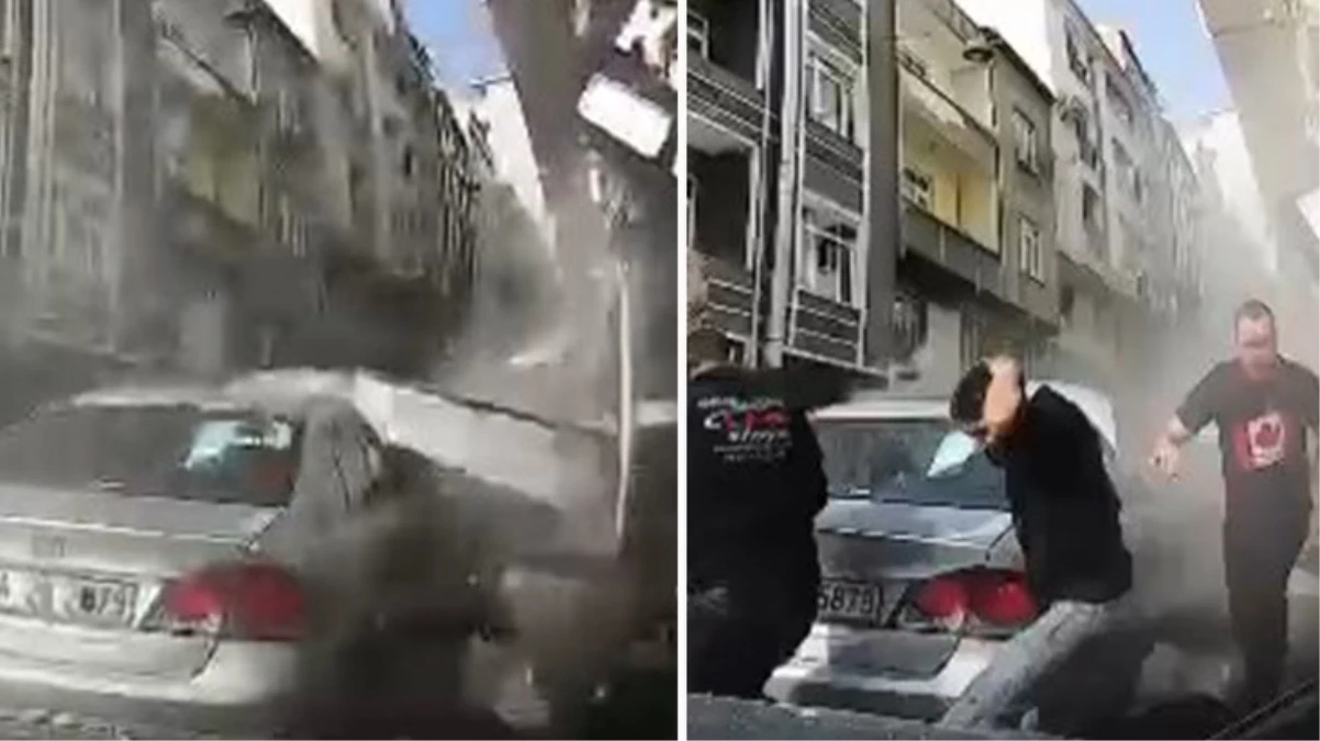 Esenler'de oto tamirhanesinde çıkan patlamanın yeni görüntüleri ortaya çıktı