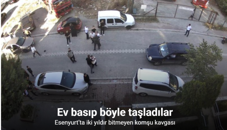 Esenyurt’ta iki yıldır bitmeyen komşu kavgası
