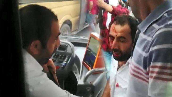 Esenyurt'ta İETT otobüsünde fazla yolcu kavgası