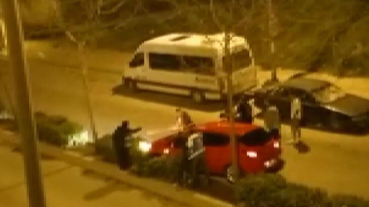 Esenyurt'ta ilginç olay! Kocasının kaçırdığını sanıp otomobili parçaladı