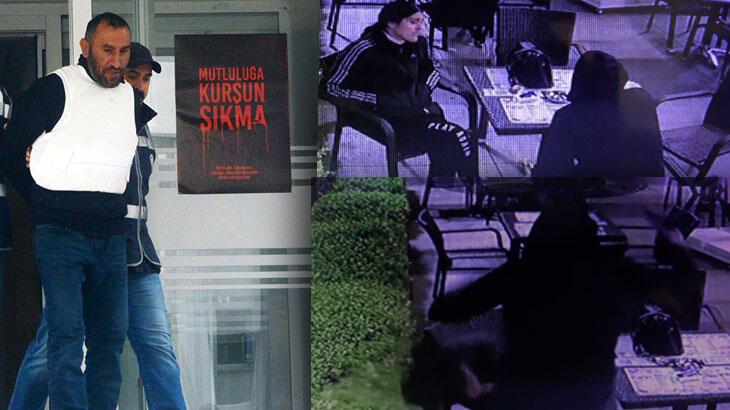 Eşini çay bahçesinde öldüren koca, barışmak istemiş