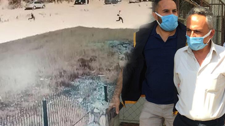 Eşini kovalayıp boş arazide tüfekle vuran koca adliye sevk edildi