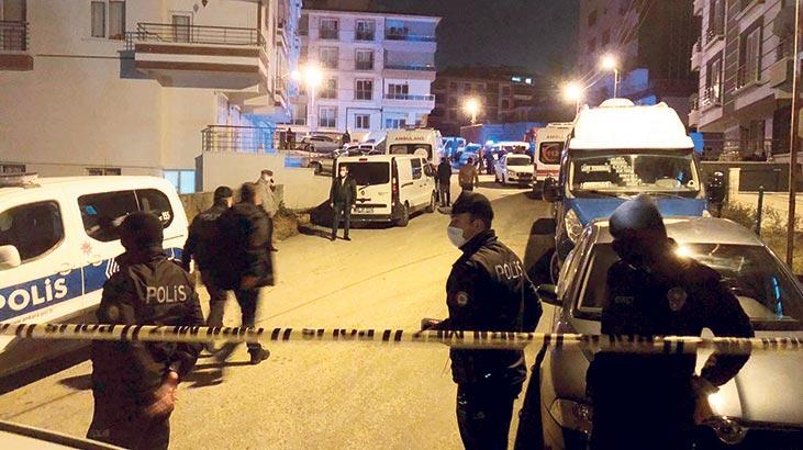 Eşini ve iki çocuğunu öldürdü