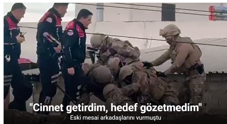 Eski mesai arkadaşlarını vuran şüpheli tutuklandı 