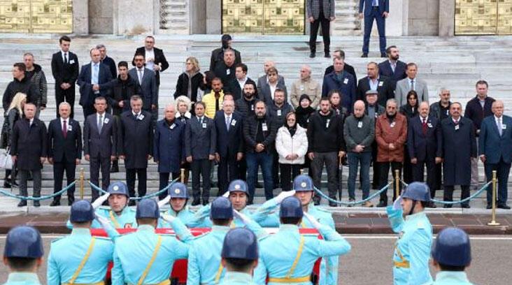 Eski milletvekili Atilla Sın için TBMM'de tören
