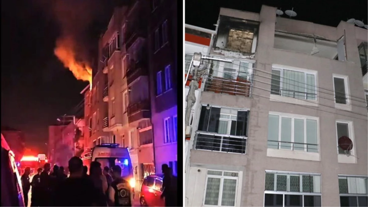 Eskişehir'de 4 katlı apartmanda patlama gerçekleşti: Balkondan sokağa savrulan şahıs hayatını kaybetti