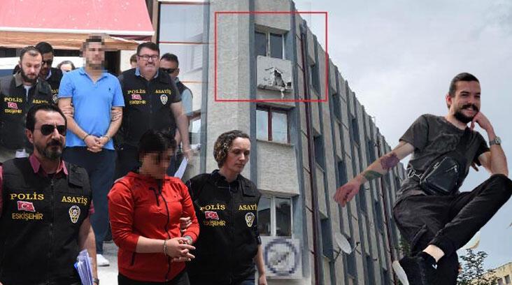 Eskişehir'de dehşet! Dövülerek 3’üncü katın penceresinden atıldı