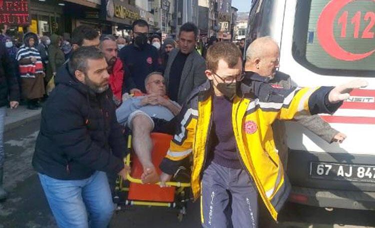 Esnaf kooperatifi başkanı makamında bacağından vuruldu