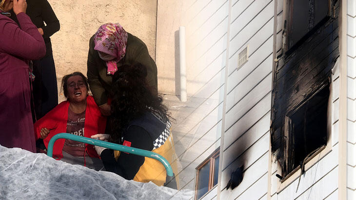 Evde çıkan yangında küçük Miray öldü, annesi yaralandı