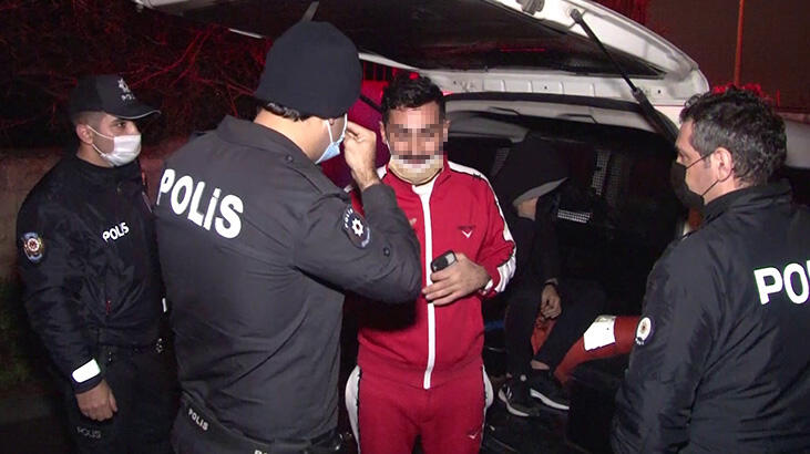 Eve kurşun yağdıran saldırgan polisleri tehdit etti