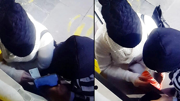 Evine girip banka kartını çaldıkları kişinin maaşını çektiler