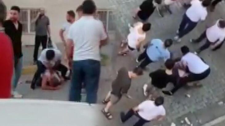 'Evini boyadığı kadını taciz etti' iddiası! Sokak ortasında dövdüler
