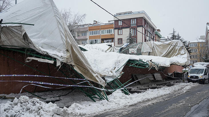 Eyüpsultan'da spor salonu çöktü! İşte felaketin boyutu...